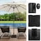 Pure Garden 44lbs Square Umbrella Stand Outdoor Base, Black 50-LG1358 - alternate 6